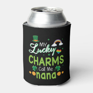 Porta-lata Meus Charmes Sortudos Me Chamam De Nana Happy Sain