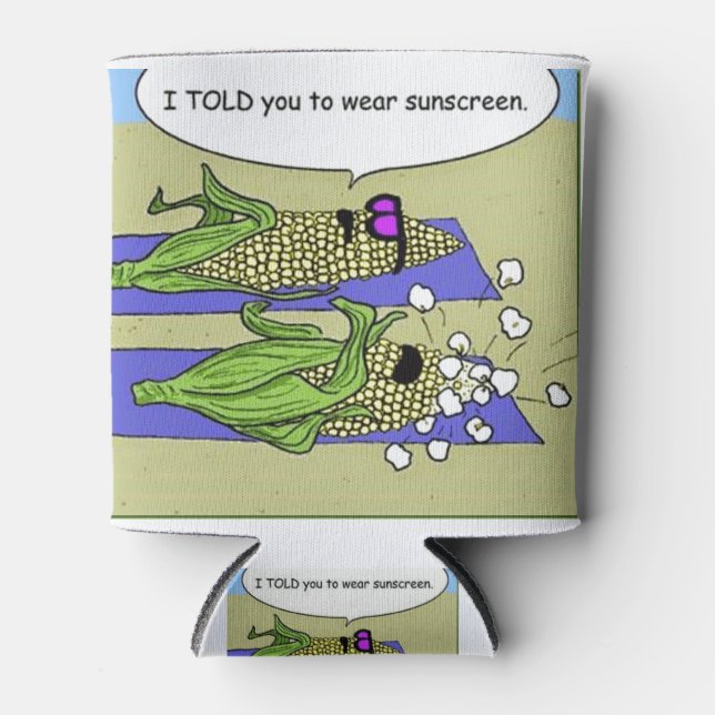 Porta-lata milho que eu te disse (Frente)