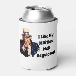 Porta-lata Milícia bem regulamentada
