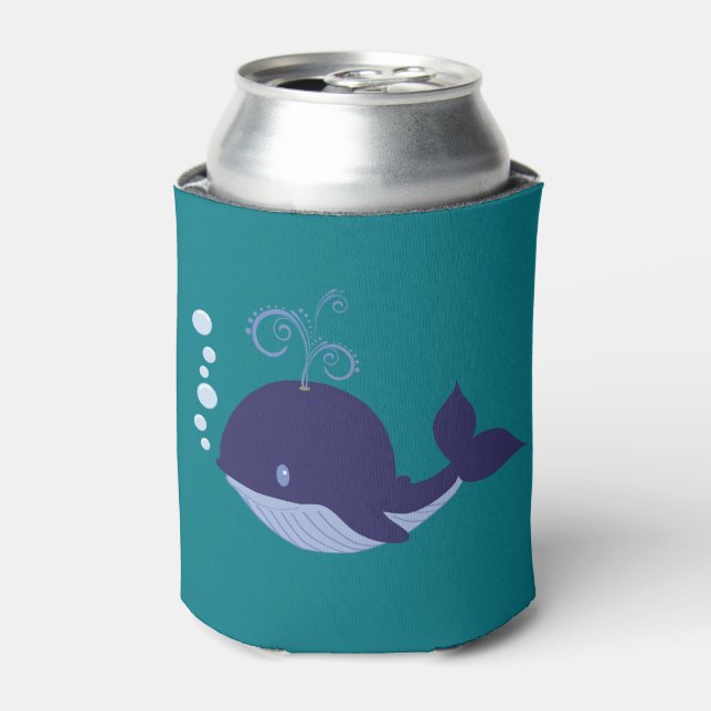 Porta-lata Minha Baleia Azul (Can Front)