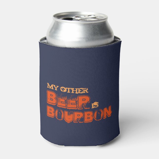 Porta-lata Minha Outra Cerveja é Bourbon Koosie (Can Front)