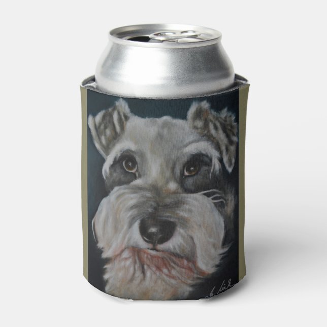 Porta-lata Mini Schnauzer Cooler (Can Front)
