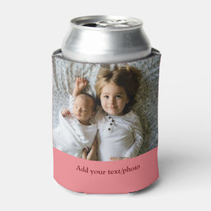 Porta-lata Mínimo simples ADICIONE O TEXTO FOTOGRÁFICO     