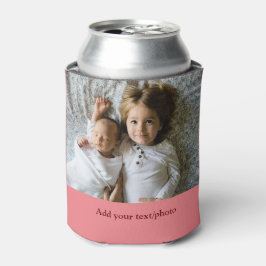 Porta-lata Mínimo simples ADICIONE O TEXTO FOTOGRÁFICO C