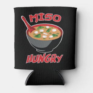 Porta-lata Miso Hungry Funny Comida Kawaii