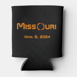 Porta-lata Missouri 2024 Eclipse Solar Total