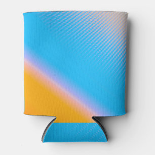 Porta-lata Mistério de gradiente: Arte Abstrato desfocada.