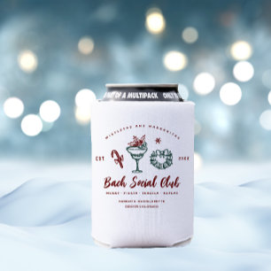 Porta-lata Mistletoe Margaritas   Bachelorette Natal