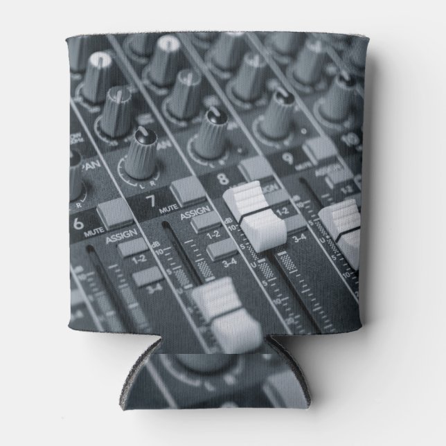 Porta-lata Misturador Melódico De Música: Mistura De Som. (Frente)