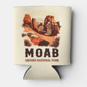 Porta-lata Moab Utah Vintage Sunset Arches Adventure no exter