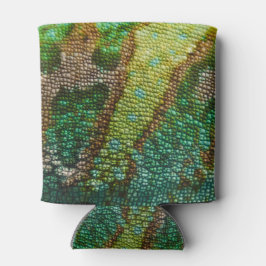 Porta-lata Modelo de Textura da Pele de Chameleon