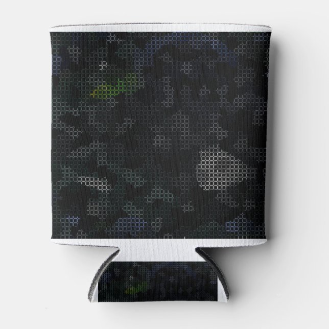 PORTA-LATA MODERN_ELEGANT_THE ABSTRATO_ART _BLACK (Frente)