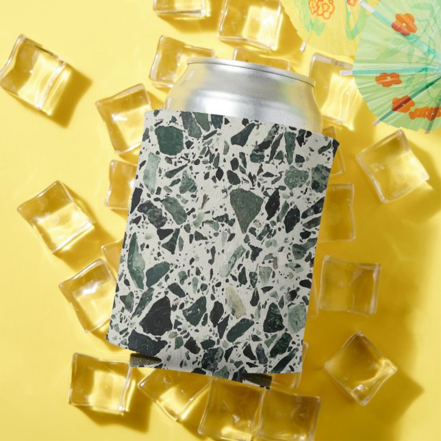 Porta-lata Modern Green Terrazzo (Verão in situ)