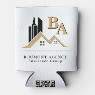 Porta-lata Moderno adicione seu próprio logotipo profissional