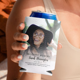 Porta-lata Moderno Em Memória Carinhosa | Memorial de Foto