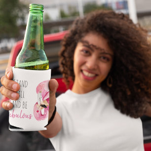 Porta-lata Moderno Exótico Altura E Fabuloso Flamingo BE