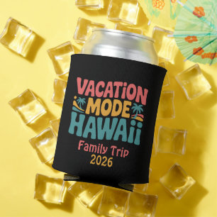 Porta-lata Modo Férias Havaí Paraíso Tropical Vibração de Ver