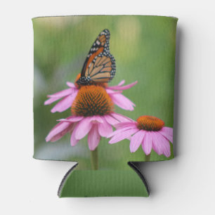 Porta-lata Monarca no Echinacea