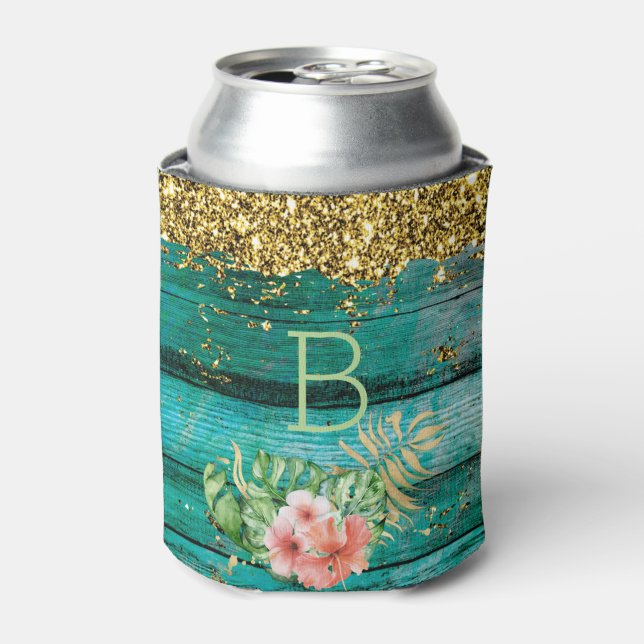 Porta-lata Monograma Chic do País Tropical (Can Front)