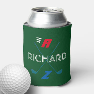 Porta-lata monograma de golfe