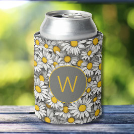 Porta-lata Monograma do Country Daisies