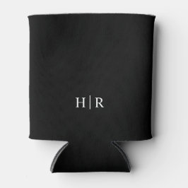 Porta-lata Monograma Minimalista Elegante