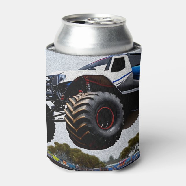Porta-lata Monster Truck Launch, Can Cooler (Can Front)