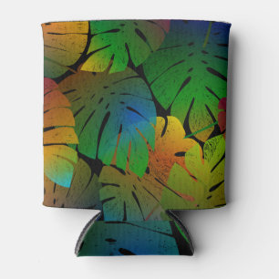 Porta-lata Monstera Exótica: Palm Deixa Vintage