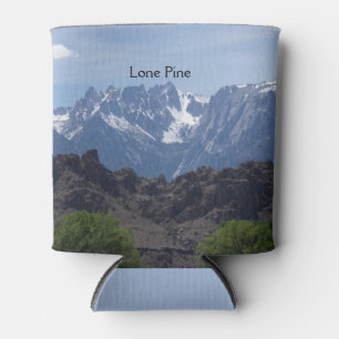 Porta-lata Montanhas com neve de Lone Pine