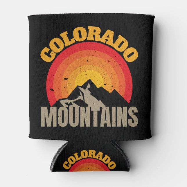 Porta-lata Montanhas do Colorado (Frente)