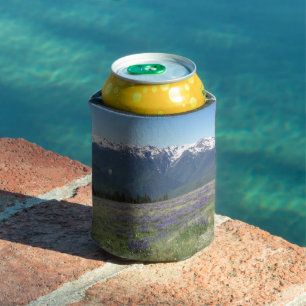 Porta-lata Montanhas e prados do Parque Nacional da olimpiada