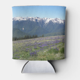 Porta-lata Montanhas e prados do Parque Nacional da olimpiada