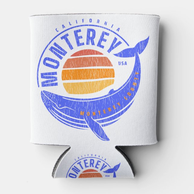 Porta-lata Monterey California Whale (Frente)