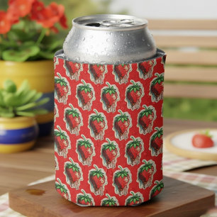 Porta-lata Morango