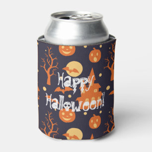 Porta-lata Morcegos de Halloween Pumpkin Festivo