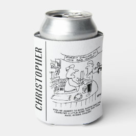 Porta-lata Morris Dançando em Pub. Tradicional Dança Morris