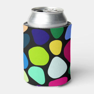 Porta-lata Mosaico de pedra plana colorida I + suas ideias