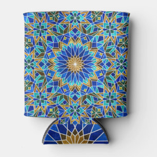 Porta-lata Mosaico marroquino: Design Árabe sem costura