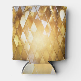 Porta-lata Mosaico ouro: Efeito De Vidro Brilhante.
