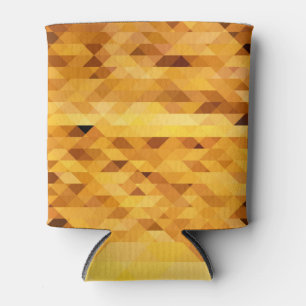 Porta-lata Mosaico Vibrante: Fusão Laranja Amarela