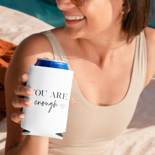 Porta-lata Motivação Positiva Você Já É Suficiente