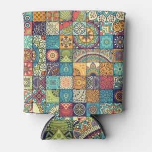 Porta-lata Motivos de ornamentado islâmicos, desenhados à mão