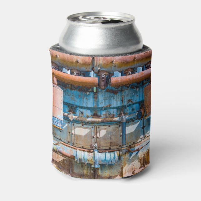 Porta-lata Motor a diesel imperial do Atlas antigo e enferruj (Can Back)