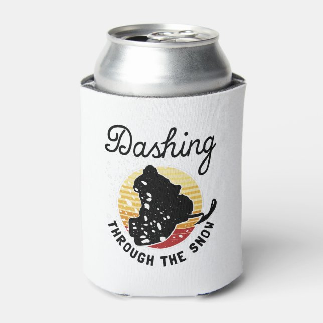 Porta-lata Movimentação de neve - Piscando Pela Neve (Can Front)