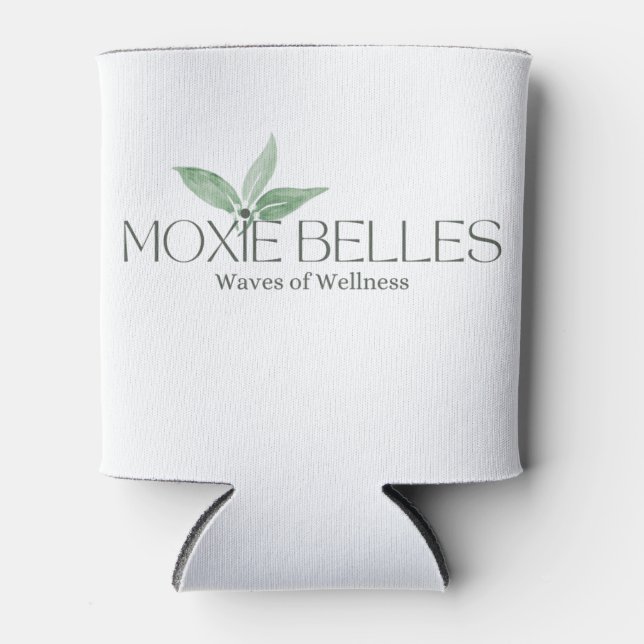 Porta-lata Moxie Belles Cooler Coozie (Frente)