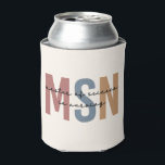 Porta-lata MSN Master of Science in Nursing Graduation<br><div class="desc">MSN Master of Science in Nursing Graduation | Presentes de Graduação NP na Escola de Enfermagem!</div>