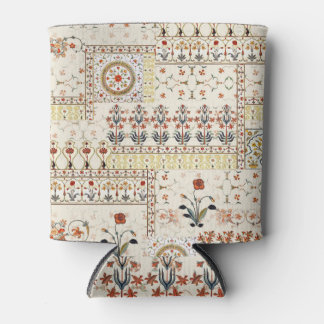 Porta-lata Mughal Floral Paisley: Elegância Digital Étnica.