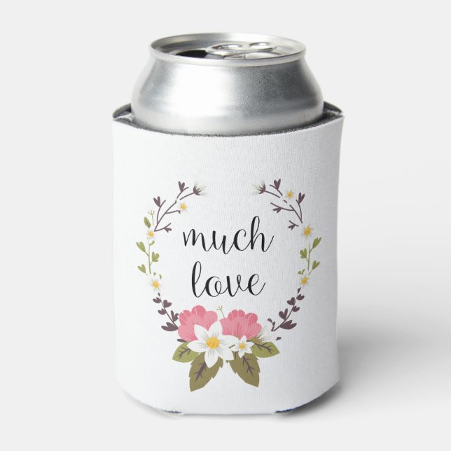 Porta-lata Muita Ama Coozie (Can Front)