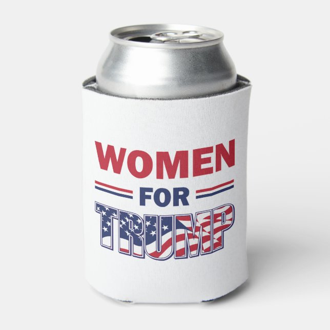 Porta-lata Mulheres para Trump (Can Front)