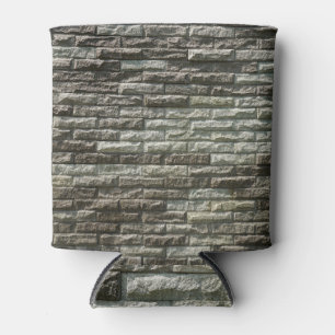 Porta-lata Muro de tijolos antigo: Textura em relevo
